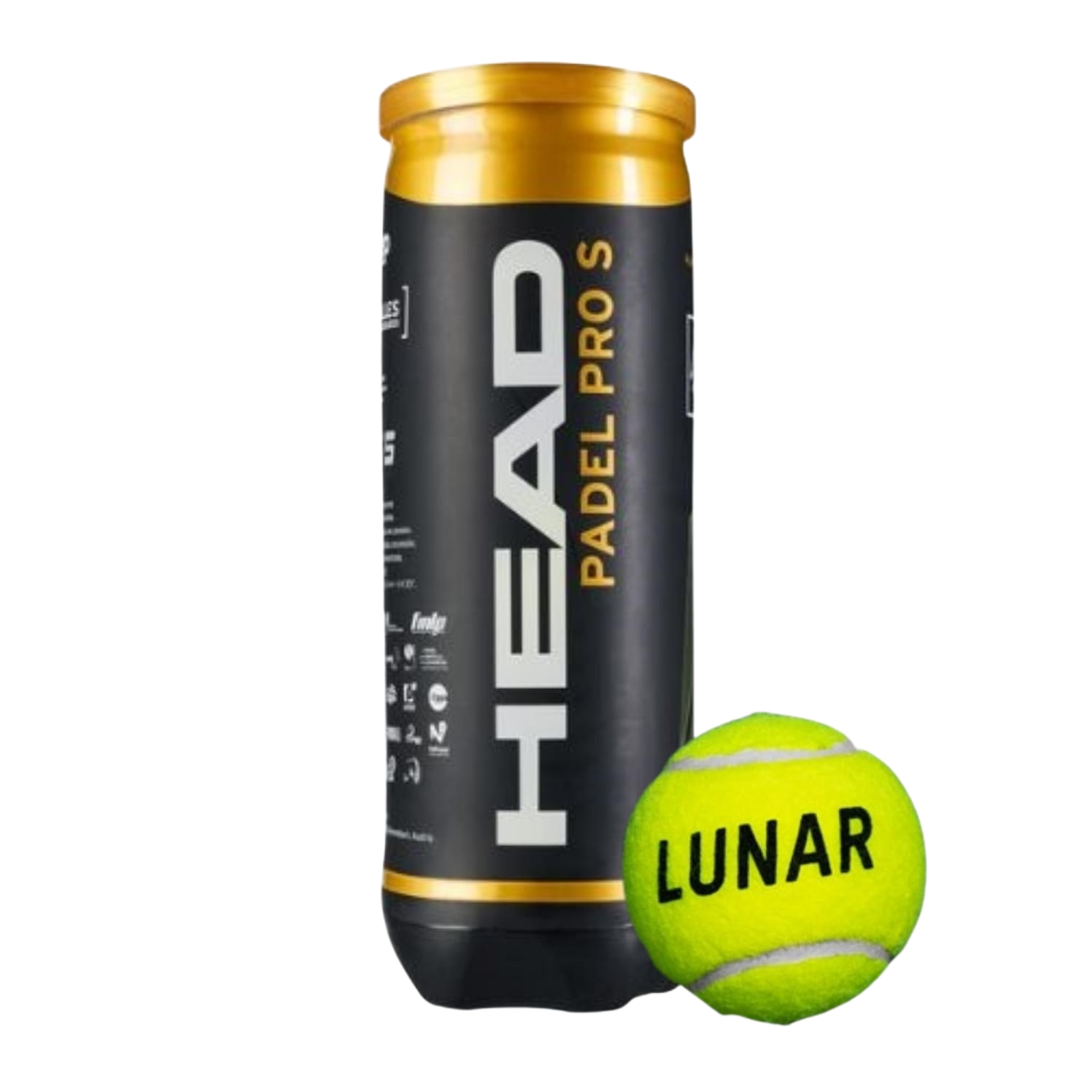 Head Padel Pro S Lunar 3 stk.